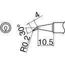 Hakko® T18-BR02 शंक्वाकार सोल्डरिंग टिप