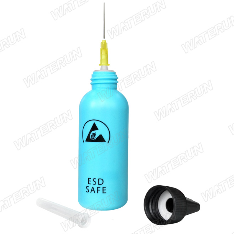 ESD HDPE 60 mL Liquid Flux Dispenser Bottle