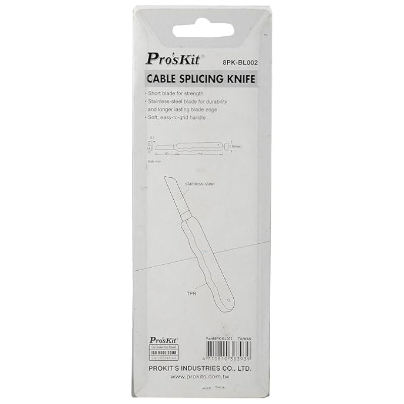 Pro'skit® 8PK-BL002 Cable Splicing Knife