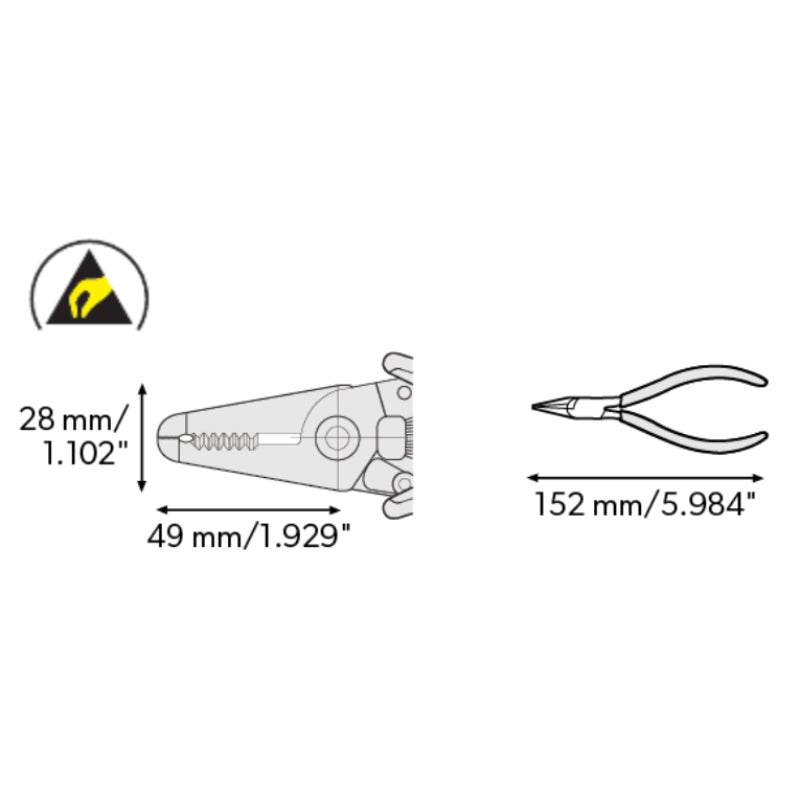 Piergiacomi CSP-30-1 वायर स्ट्रिपर | 30-20 AWG