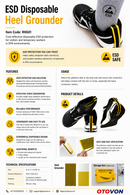 Otovon® ESD Disposable Heel Grounder