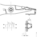 Piergiacomi® PNR-5000 C-Shape Forming and Cutting Plier - ESD Safe