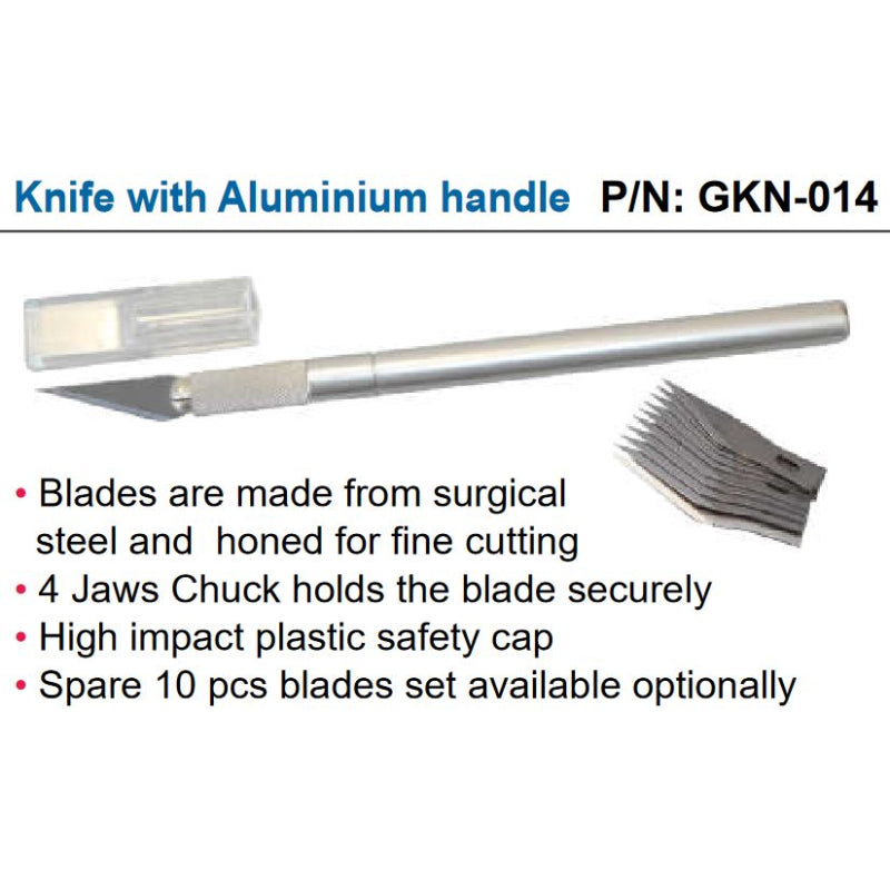 Goldtool® Knife with Aluminium handle - GKN-014