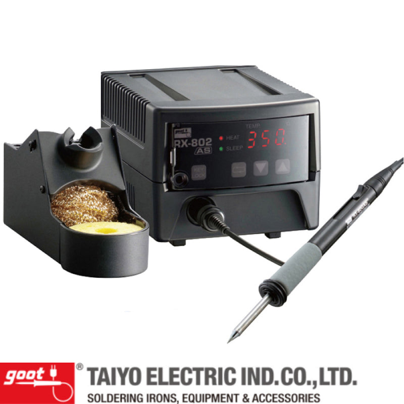 Goot® 80W RX-802AS Temperature-Controlled Lead-Free Soldering Station