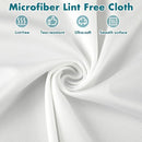 8" x 8" Lint Free Cleanroom Microfiber Wipes - Pack of 100