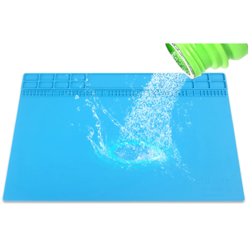 Heat Resistant Silicone Work Mat - 350mm x 250mm