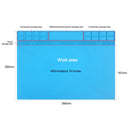 Heat Resistant Silicone Work Mat - 350mm x 250mm