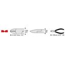 C.K® T3774 Laid On Precision Side Cutter - 120mm