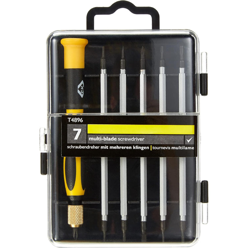 C.K® T4896 Precision Screwdriver Slotted /PH/TX Set Of 7