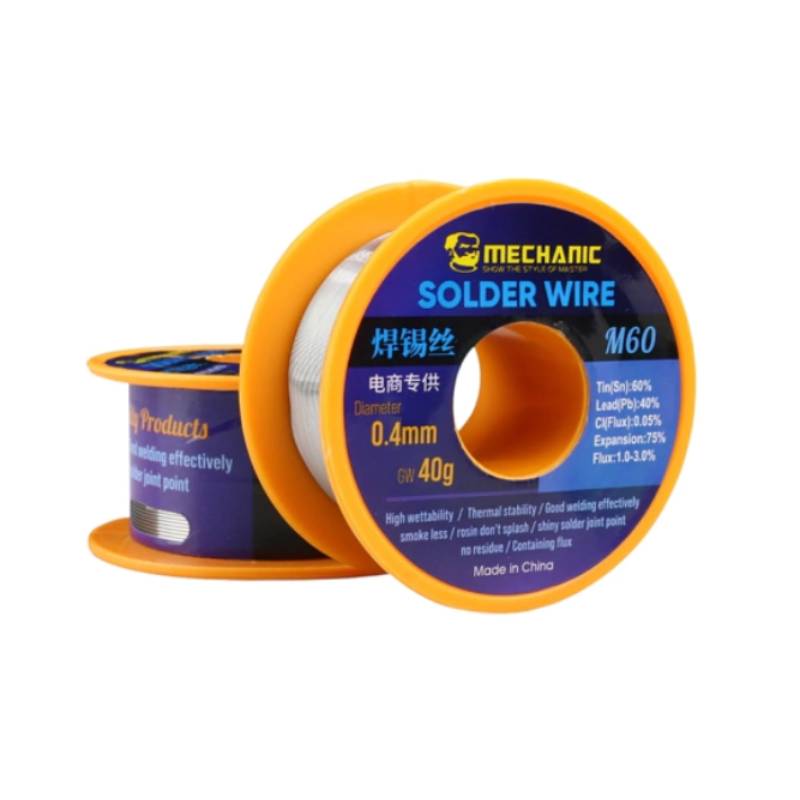 Mechanic® 0.8mm Sn60Pb40 Solder Wire | M60