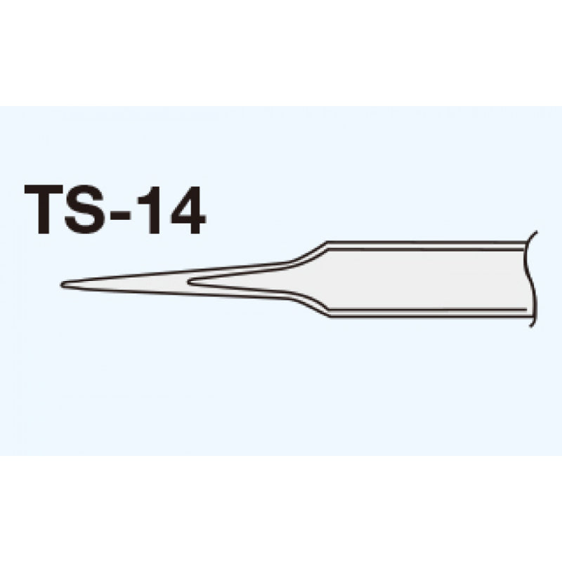 ToKii® TS-15 वक्र टीप नॉन-चुंबकीय चिमटा