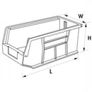 Alkon® ARTB-25 Rhino Tuff Bin - Blue 202.96 ESD Storage Alkon