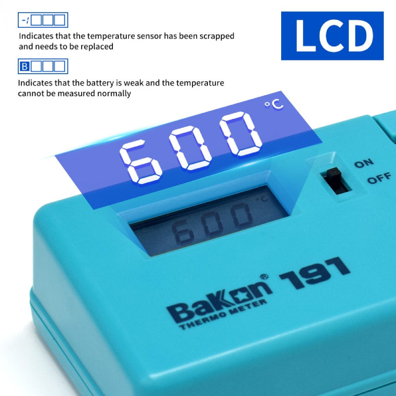 Bakon BK-191 Tip Thermometer