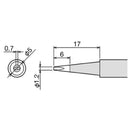 Goot® PX-2RT-B सोल्डरिंग टीप