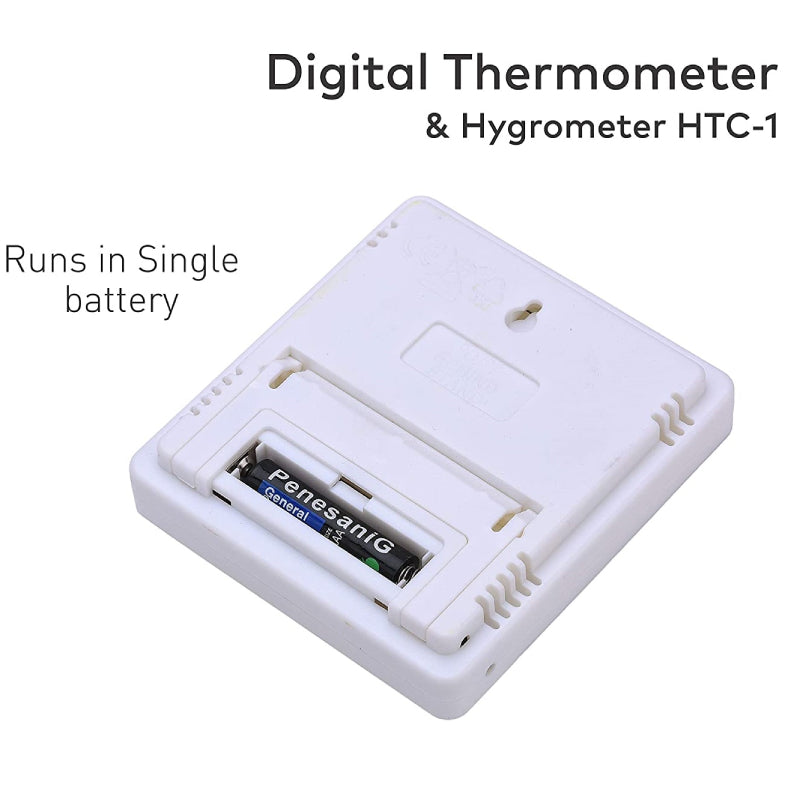 Digital ThermoHygrometer with Clock & LCD DIsplay