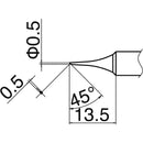 Hakko® T18-C05 Bevel Soldering Tip