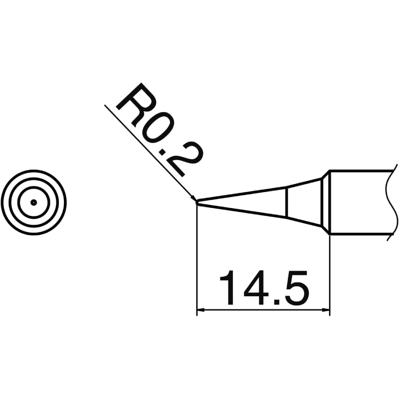 Hakko® T18-I Conical Soldering Tip