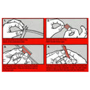 Yellow SMT Double Splice Tape - Pack of 500 99.12 Soldering Accessories Unbranded