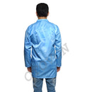 Unisex ESD Apron / Anti-Static Lab Coat - Blue 343.38 ESD Clothing Otovon
