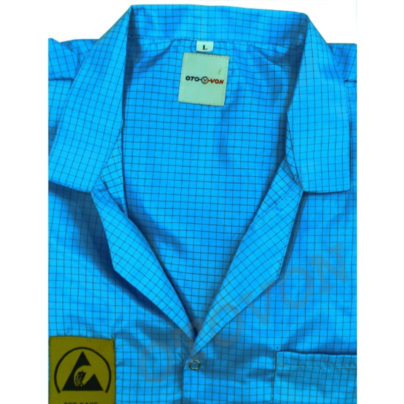 Unisex white premium quality apron lab-coat for doctor and students half  sleeves. labcoat lab-coat