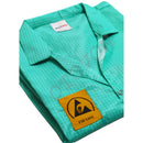 Unisex ESD Apron / Anti-Static Lab Coat - Green 349.28 ESD Clothing Otovon