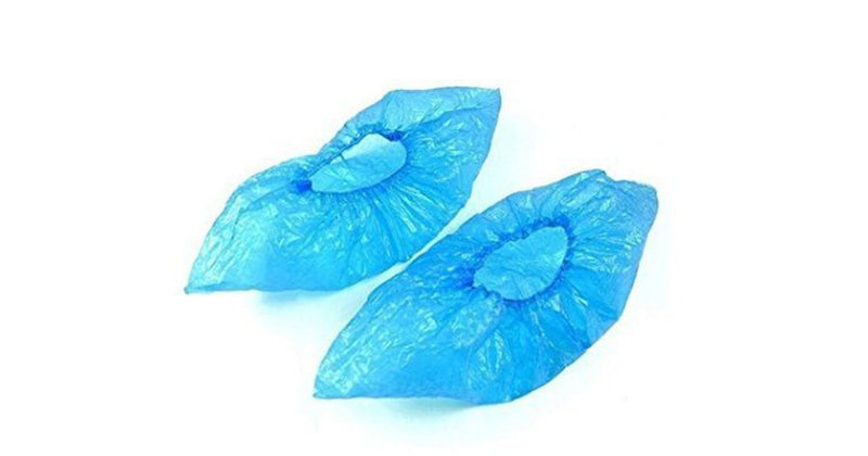 Non-ESD Cleanroom Plastic Shoe Covers With Clips - 100 Pieces = 50 Pairs 572.30 ESD Footwears Otovon