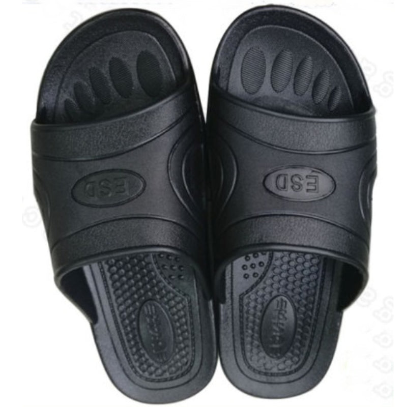 High Grade Unisex ESD Black Slippers 238.36 ESD Footwears Otovon
