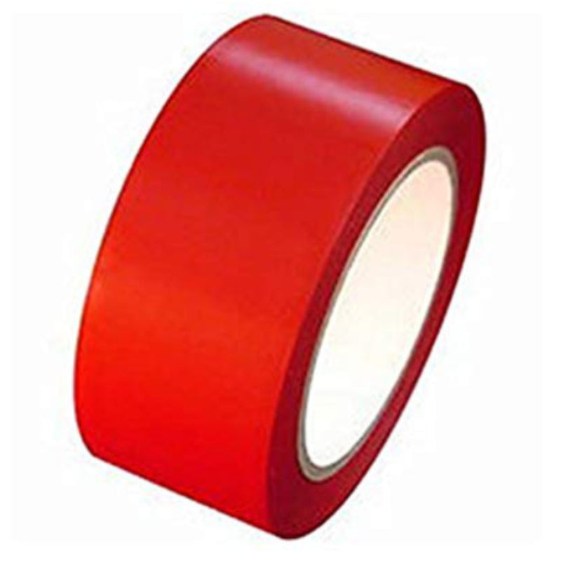 48mm Non-ESD Red Floor Marking Tape - OV37 105.02 Floor Marking Tape Unbranded