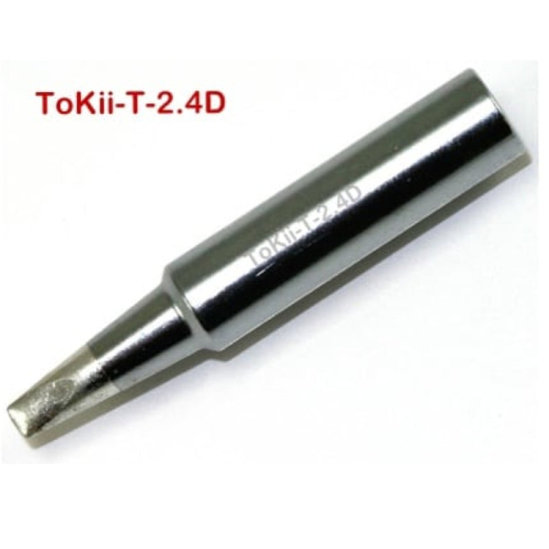 ToKii-T-2.4D सोल्डरिंग टिप | (L)17 मिमी x (W)Φ2.4 मिमी
