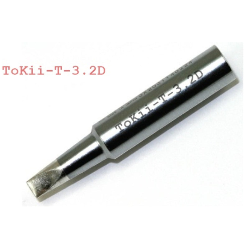ToKii-T-3.2D Soldering Tip | (L)17 mm x (W)Φ3.2 mm 210.04 Soldering Tips ToKii
