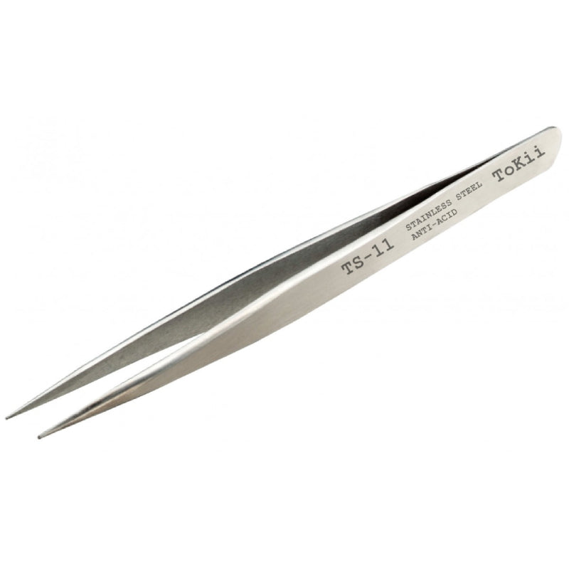 ToKii® TS-11 Long Fine Tip Non-Magnetic Tweezer 86.14 Brushes & Tweezers ToKii