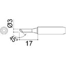 ToKii-T-3C Soldering Tip | (L)17 mm x (R)Φ3.0 mm 210.04 Soldering Tips ToKii