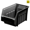 Alkon® ESD SB3-C Supra Bin - Black 230.10 ESD Storage Alkon