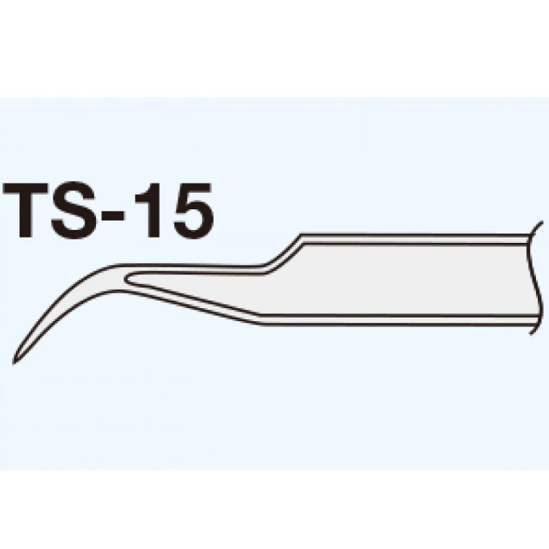 Goot® TS-15 Non-Magnetic Precision Tweezer 497.96 Brushes & Tweezers Goot